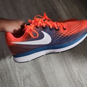 Nike Bright Orange Athletic Shoes
